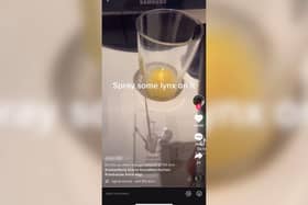 TikTok videos are showing youngsters how to fake Covid tests using lemon juice (TikTok)
