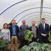 Jamie Hepburn, Minister for Higher Education, Further Education, Youth Employment and Training, visited Bo'ness-based Sustainable Thinking Scotland.