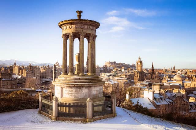 Could there be a white Christmas in Edinburgh for 2022? (Getty Images)