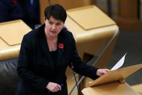 The former leader of the Conservatives in Scotland has become the latest figure to warn against plans to cut the overseas aid budget. (Photo by Russell Cheyne - WPA Pool/Getty Images)