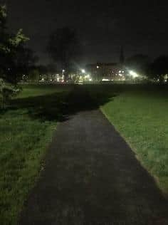 Some residents would like to see more lighting at Leith Links