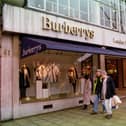 A highly fashionable blast from the past this one. Burberry closed its Princes Street outlet in 1999.