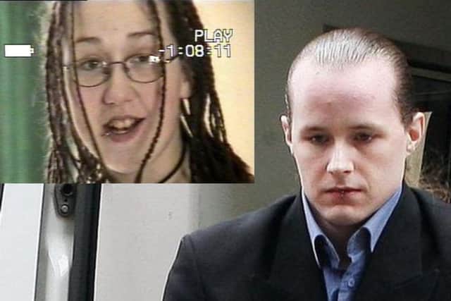 Convicted killer Luke Mitchell claims he was framed for the brutal murder of Jodi Jones (inset) (PA Media)