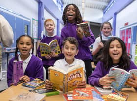 Children from Castleview Primary School in Edinburgh take part in Young Reader’s Programme (YRP).
