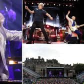 Edinburgh Castle Concerts 2023 include Rod Stewart, The Who, and The Lumineers (Photos: PA / Ian Rutherford)
