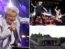 Edinburgh Castle Concerts 2023 include Rod Stewart, The Who, and The Lumineers (Photos: PA / Ian Rutherford)