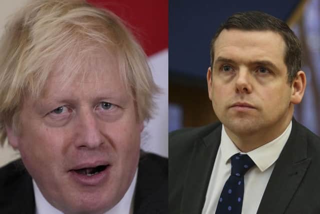 A Scottish office minister has said it is 'just nonsense' Boris Johnson is not welcome in Scotland after Douglas Ross called for the Prime Minister to resign following partygate allegations.