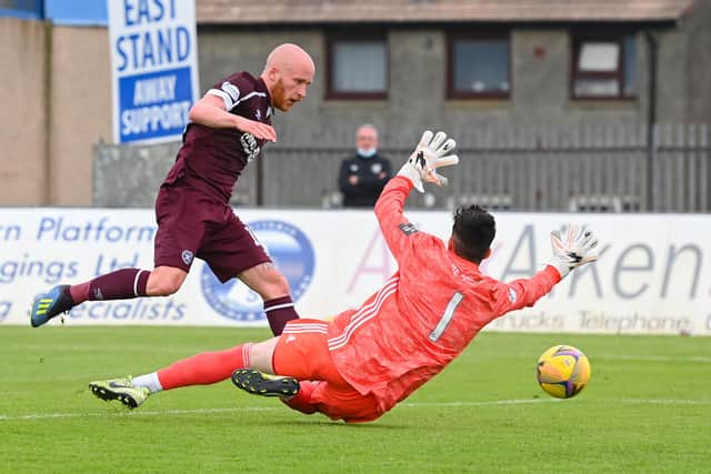 Hearts defeated Peterhead 2-0. (Photo by Paul Devlin / SNS Group)