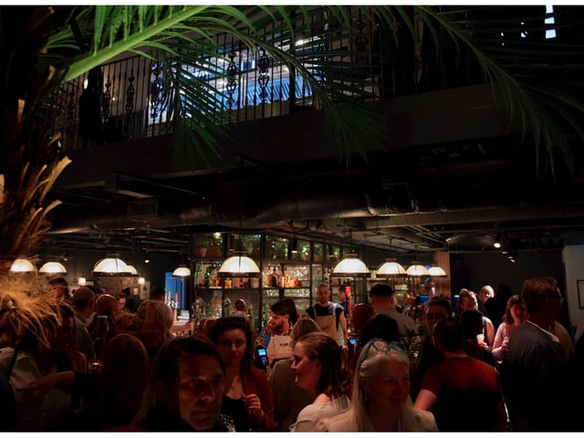 The Botanist Edinburgh’s launch party was well attended, with lucky guests enjoying cocktails and live music.