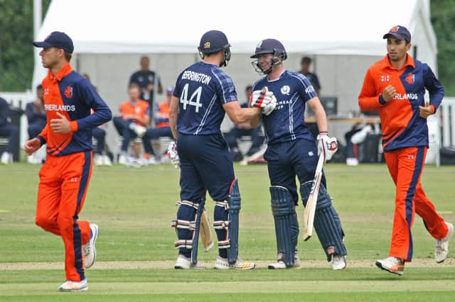 Scotland will take on the Netherlands in one-day internationals on May 19 and 21.