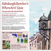Where Art I? Edinburgh Sketcher, 26 December 2022