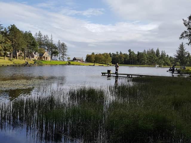 Bangour Fishery near Livingston re-opens this weekend. Picture Nigel Duncan