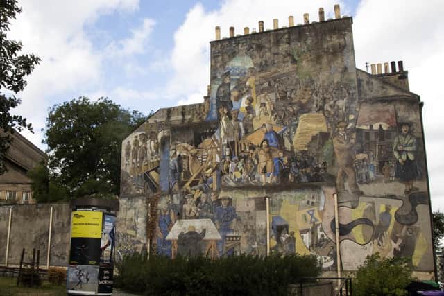 Unveiled in the 1980s, the landmark mural at the corner of Great Junction Street and Ferry Road depicts Leith’s rich history. Picture: LeithLate