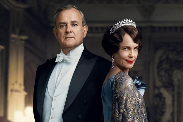 Downton Abbey - Hugh Bonneville as Robert Crawley, Earl of Grantham and Elizabeth McGovern as Cora Crawley
