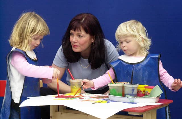 Many children are drawn to painting and other forms of art (Picture: David Jones/PA)