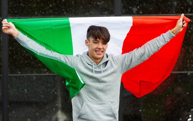 Aaron Hickey is set for an Italian adventure in Serie A. Picture: SNS