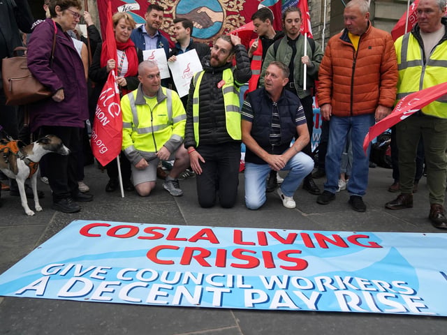 GMB Scotland organiser Kirsten Muat added: “The 3.5 per cent tabled last week – a miserly lift on the previously rejected 2 per cent – is a pathetic response while our members struggle against double-digit inflation and energy bills rising to over £4,000 this winter."