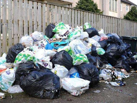 Edinburgh has seen problems with litter during the pandemic