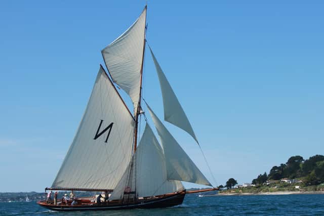 Mascotte, the largest surviving Bristol Channel Pilot Cutter. This year it will tour Falmouth, Liverpool, the Isles of Scilly and Cornwall. Along with enjoying the scenery, guests can learn new nautical skills, such as hoisting sails, steering the rig and charting a navigation course.