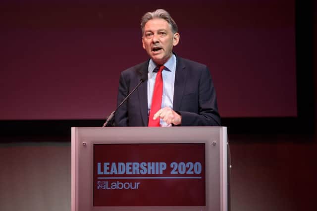 Mr Kelly took aim at Scottish Labour’s poor polling results, as well as Mr Leonard’s own ratings with the public. (Photo by Robert Perry/Getty Images)
