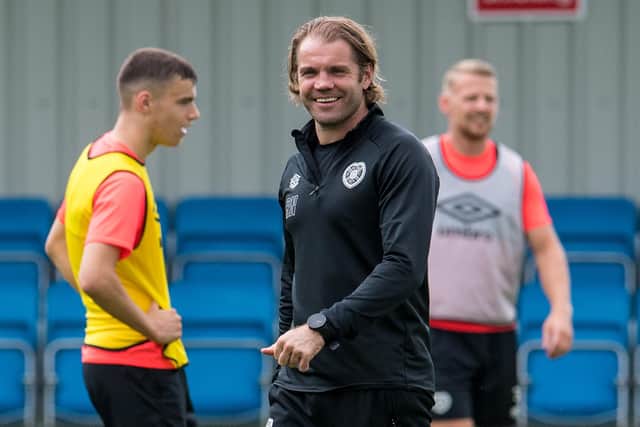 Hearts boss Robbie Neilson. (Photo by Ross Parker / SNS Group)