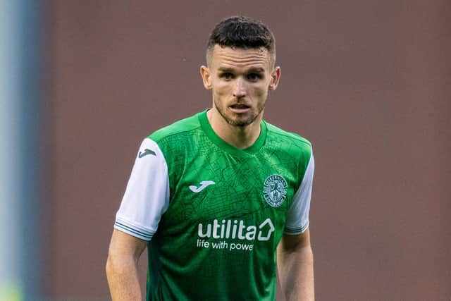 McGinn was named vice-captain of Hibs during the summer and has captained the side in Paul Hanlon's asbence