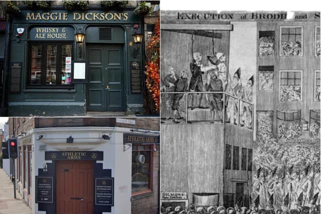 Edinburgh pubs: Here are some of the dark and gruesome stories behind a few of the Capitals most famous pubs