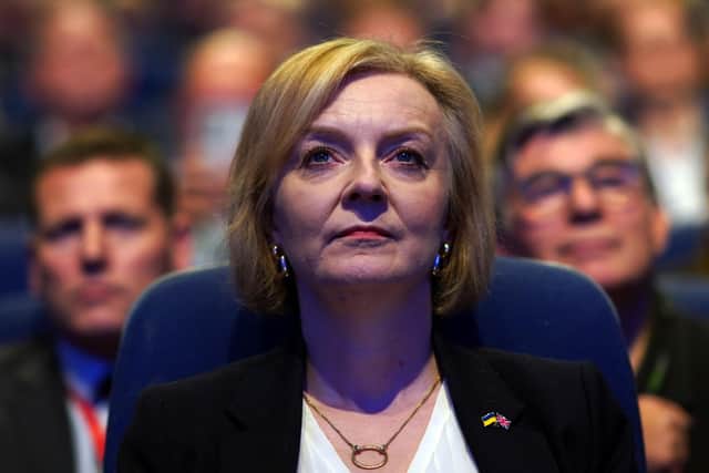 Liz Truss's speech to the Conservative party conference was 'divorced from common sense with a nasty Trumpian edge to it' (Picture: Ian Forsyth/Getty Images)