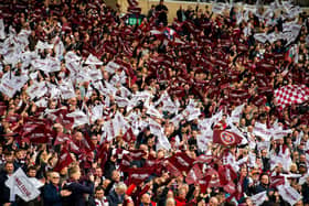 Hearts fans have backed their club in incredible numbers. Picture: SNS