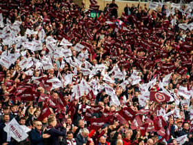 Hearts fans have backed their club in incredible numbers. Picture: SNS