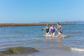 Wardie Bay is a popular swimming beach - when the water is clean. Picture: SEPA