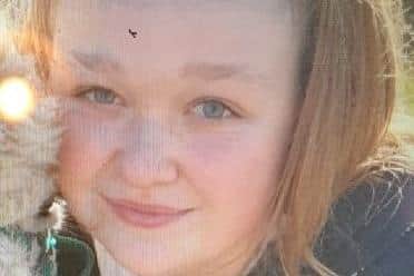 Missing girl Faith Marley was last seen in the Leith area of Edinburgh. Image supplied by Police Scotland