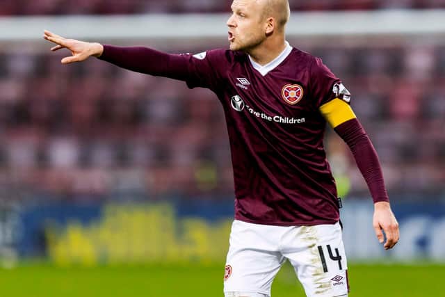 Hearts captain Steven Naismith has agreed to take a 50% reduction in salary. Picture: SNS