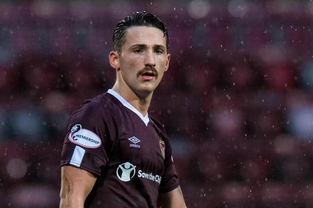 Donis Avdijaj could return to action with Hearts against Motherwell