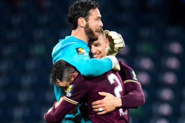 Craig Gordon is a unanimous choice for the Hearts goalkeeping position (Photo by Ross Parker / SNS Group)