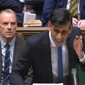 Prime Minister Rishi Sunak speaks during Prime Minister's Questions in the House of Commons, London.
