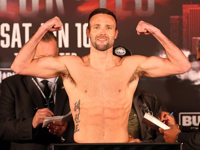 Josh Taylor is in sublime shape ahead of his duel at Madison Square Garden. Picture: Shabba Shafiq/SWTSCNC.