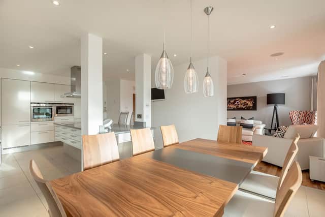 Internal shot of a three-bedroom apartment at Barnton, Edinburgh, on the market with Lindsays. Picture: Alan Rennie Photography