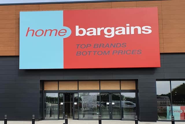 Ready for business: The new Home Bargains in Haddington
