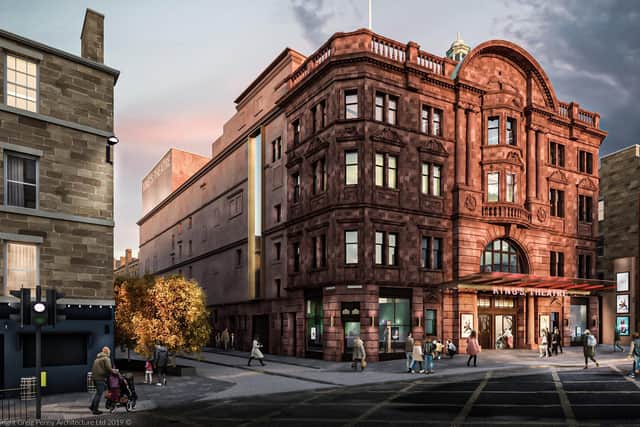 An image showing the planned renovation of Edinburgh's King's Theatre