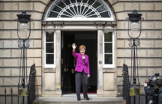 Nicola Sturgeon is in no rush to call Indyref2 (Picture: Jane Barlow/PA)