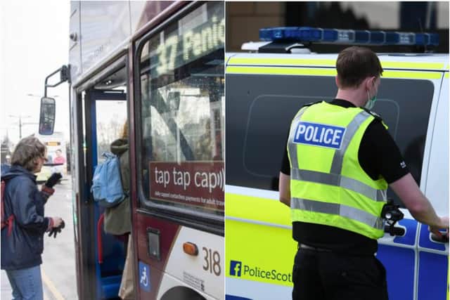 Edinburgh crime: Police investigation launched as Lothian cancel bus routes due to 'bus being hit by objects'
