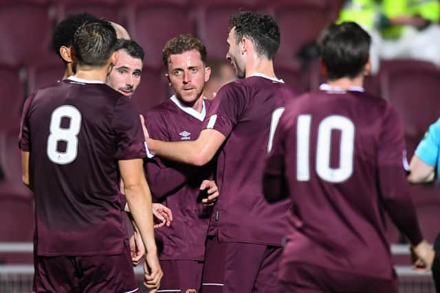 Hearts are expected to win the Championship. Picture: SNS