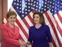 Nicola Sturgeon meets US Speaker of the House Nancy Pelosi in Washington, DC. (Picture: Drew Angerer/Getty Images)