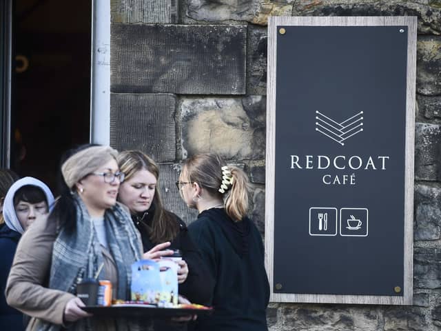 Redcoat Cafe at Edinbugh  Castle