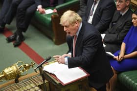 UK Parliament of Prime Minister Boris Johnson  Picture: Jessica Taylor/PA Wire