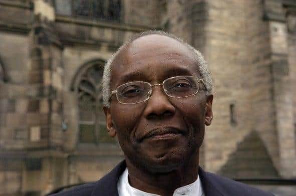 Sir Geoff Palmer, professor Emeritus in the School of Life Sciences at Heriot-Watt University in Edinburgh, Scotland, and a human rights activist.