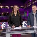 BBC Scotland's The Nine presenters Laura Maciver and Graham Stewart