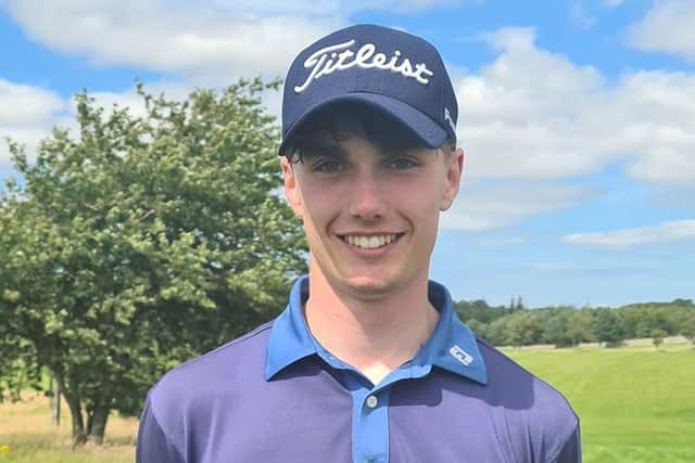 Cameron Adam has joined fellow Stephen Gallacher Foundation player Ruben Lindsay in making it to the last four
