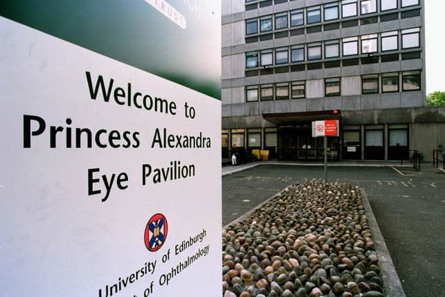 The Scottish Government is refusing to fund a replacement for the Princess Alexandra Eye Pavilion